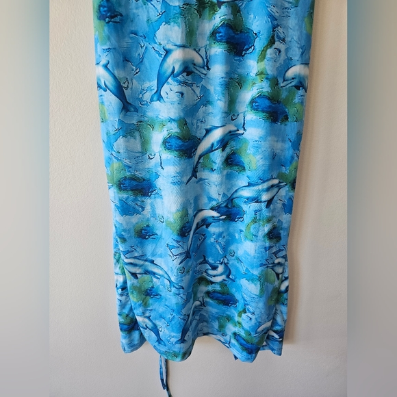 Dolphin Bikini/Beach Cover Dress - Picture 10 of 12